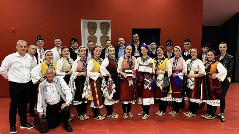 Битолски КУД Илинден најдобар на Балканскиот фестивал во Корча, Албанија